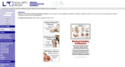 Desktop Screenshot of legalarts.medicalillustration.com